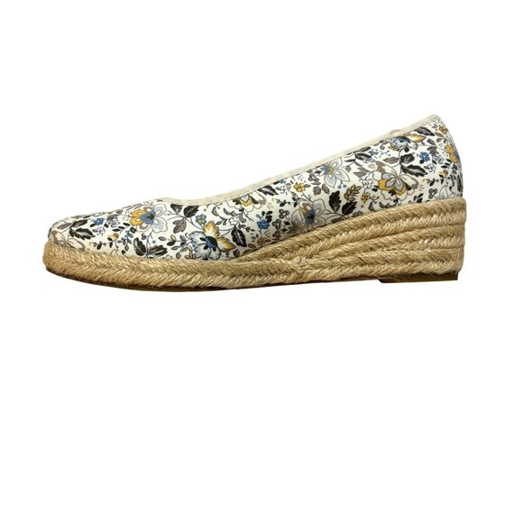 LifeStride Velocity 2.0 Women's Floral Print Wedge Espadrilles Size 8.5W - Picture 7 of 9